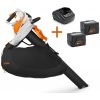 STIHL SHA 56, set s 2x AK 20