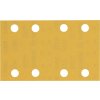 Bosch Brúsny papier EXPERT C470 s 8 otvormi pre orbitálne brúsky 80 x 133 mm, zrnitosť 320, 10 ks 2608900884