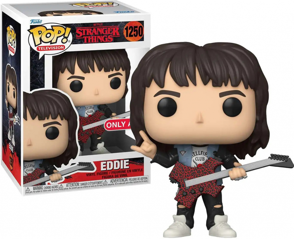 Funko POP! 1250 Stranger Things Eddie with Guitar Special Edition