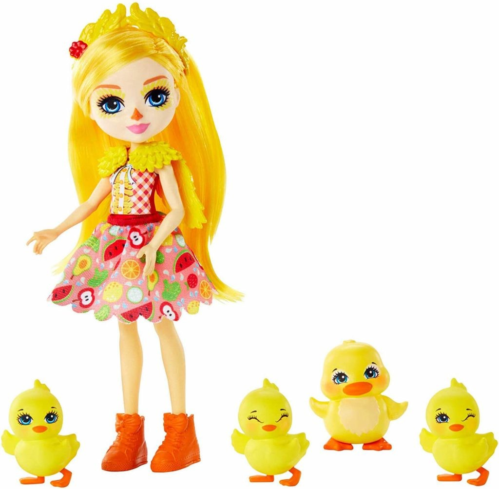 Mattel Enchantimals Dinah Duck s kachňátky