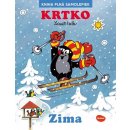 KRTKO a ZIMA ─ Kniha samolepiek