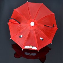 Animal mini deštník červený