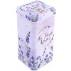 Plechová dóza Lavender Garden (Lavender dekorácia do bytu)