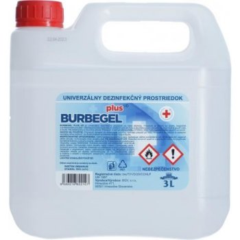 Burbegel PLUS dezinfekcia 3 l