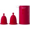 Whoop·de·doo Menstrual Cup Whoop·de·doo Menstrual Cup Light menštruačný kalíšok 21 ml + Whoop·de·doo Menstrual Cup Classic menštruačný kalíšok 28 ml