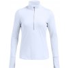 Dámske tričko Under Armour, QUALIFIER RUN 1/2 ZIP Svetlomodrá,Strieborná, M