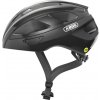 Cestná cyklistická helma Abus Macator Mips Shiny Black - čierna