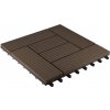 G21 WPC dlaždice PALMYRA 30 x 30 cm, Indický teak (balenie 1 m2)
