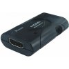 Extender PremiumCord HDMI repeater do 50m, prepájajúci Obojstranný a HDMI F, čierna farba (KHREP)