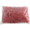 Gumičky Office Products 60mm 1kg červené