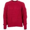 Loman Dámsky vlnený sveter Vlnka S01 červená veľkosti oblečenia L/XL