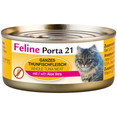 Feline Porta 21 12 x 156 g - tuniak s aloe