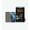 PanzerGlass Tvrdené sklo Privacy Case Friendly CamSlider AB pre iPhone 12 mini, čierna, čierna P2713