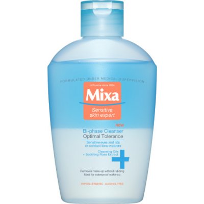 Mixa Bi-phase Cleanser Optimal Tolerance odličovač očí 125 ml