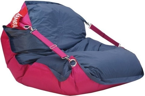 BeanBag 189x140 duo pink jeans