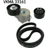 SKF Ozubený klinový remeň - Sada VKMA33161