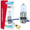 AMiO - Halogénová žiarovka H3 12V 55W LumiTec SuperWhite +120% 02136