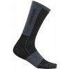 Icebreaker M Mer Run+ Ultralight Crew BLACK/GRAPHITE