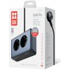 Predlžovací kábel ColorWay s prepäťovou ochranou 2× 230 V / 1× USB-A / 2× USB-C (GaN 45 W), modrý, 2 m (CW-CHE25PDB)