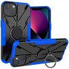 Kryt na iPhone 13 Mini odolný Tire modrý