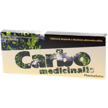 Carbo Medicinalis tbl.20 x 300 mg