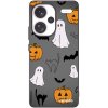 Picasee silikónový čierny obal pre Xiaomi Redmi Note 13 Pro+ 5G - Spooky crew