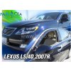 Deflektory - protiprievanové plexi Lexus LS 4D od 2007