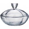 Crystalite Bohemia Skleněná dóza SMILE 180 mm 1 ks