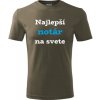 Army tričko najlepší notár na svete - darček pre notára XL