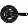 Kľučky 3 Shimano Tourney FC-TY501-L 48x38x28z/175mm, s krytom