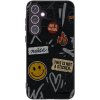 Picasee silikónový čierny obal pre Samsung Galaxy A35 5G A356B - STICKERS x TAGS