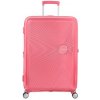 American Tourister Soundbox Spinner 77/28 EXP Sun Kissed Coral červená 97 l