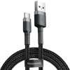 Baseus CATKLF-BG1 Cafule Kabel USB-C 3A 1m