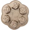 Nordic Ware Forma na 6 tortových ružičiek karamelová 0,5l 85148