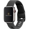 Tactical 789 Silikónový Remienok s Prackou pre Apple Watch 38, 40mm Grain čierna