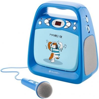 GoGEN Prehrávač CD Maxi Karaoke, Maxipes Fík modrý
