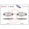 Sada brzdových platničiek kotúčovej brzdy BREMBO P 49 053 P 49 053