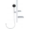 Ideal Standard ALU+ - Set sprchovej hlavice, tyče a hadice, 2 prúdy, strieborná BD586SI