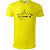 Profil Cesta hrdinov SNP - Tričko z organickej bavlny - 3XL ( Citrónová )