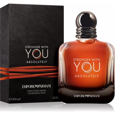 Armani Emporio Stronger With You Absolutely parfum pánsky 100 ml od 73 € -  Heureka.sk