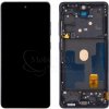 LCD Displej + Dotykové sklo + Rám Samsung Galaxy S20 FE G780F - čierna OLED
