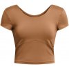Dámske funkčné tričko s krátkym rukávom Under Armour MERIDIAN SS FITTED W 1379156-253 - L