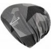 SENSOR ČEPICE MERINO IMPRESS černá/camo L; Černá čepice