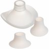 Canpol Babies Replacement Silicone Parts for Breast Pumps 24 mm lievik 1 ks + 21, 19 mm náhradné silikónové vložky k odsávačke materského mlieka 2 ks