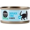 Cosma Nature 6 x 70 g - tuniak pruhovaný