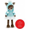 Kiki v modrém oblečku - hnědá čivava od firmy ORANGE TOYS (Lucky Kiki Tender look)