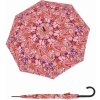 DOPPLER Fiber Flex Long AC Paisley berry - dámský holový vystřelovací deštník vícebarevný 740765PA01