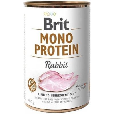 Brit Mono Protein Rabbit 400g konzerva