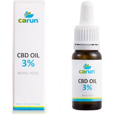 Carun CBD konopný olej 3% 10 ml