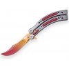 JKR COUNTER STRIKE GO BUTTERFLY KNIFE BLADE JKR0541